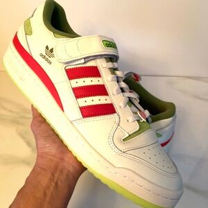 Adidas Dr. Seuss Forum Low The Grinch Sz 13 Men/ 14 Wm NWT